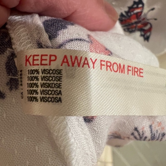 NWT new Anthropologie piper bandeau cutout mini dress medium cream print - Picture 13 of 17